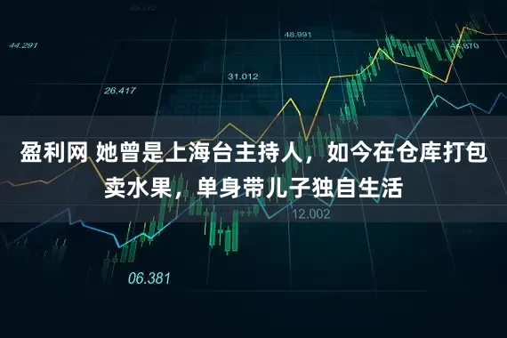 盈利网 她曾是上海台主持人，如今在仓库打包卖水果，单身带儿子独自生活
