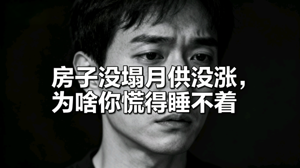 5策略 房子没塌月供没涨，为啥你慌得睡不着